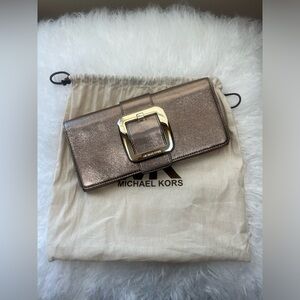 MICHAEL Michael Kors Sutton Clutch Bag  Leather